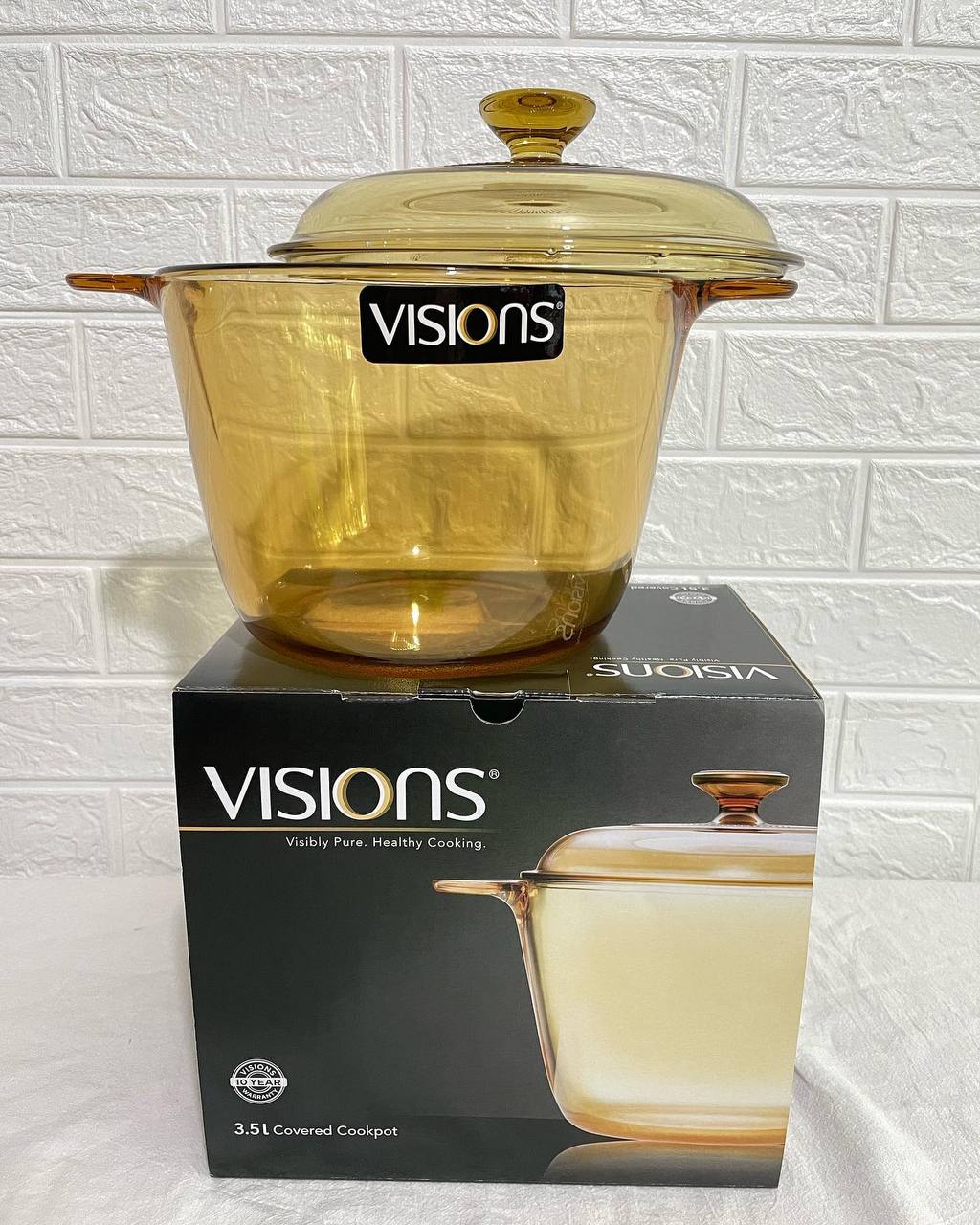 سرویس قابلمه کورل فرانسه 9 پارچه طرح ویژن (Visions)