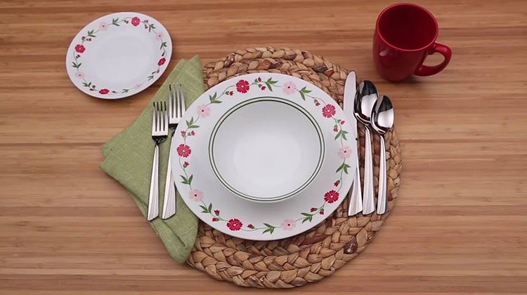 سرویس آرکوپال آمریکایی کورل طرح اسپرینگ پینک (Spring Pink)