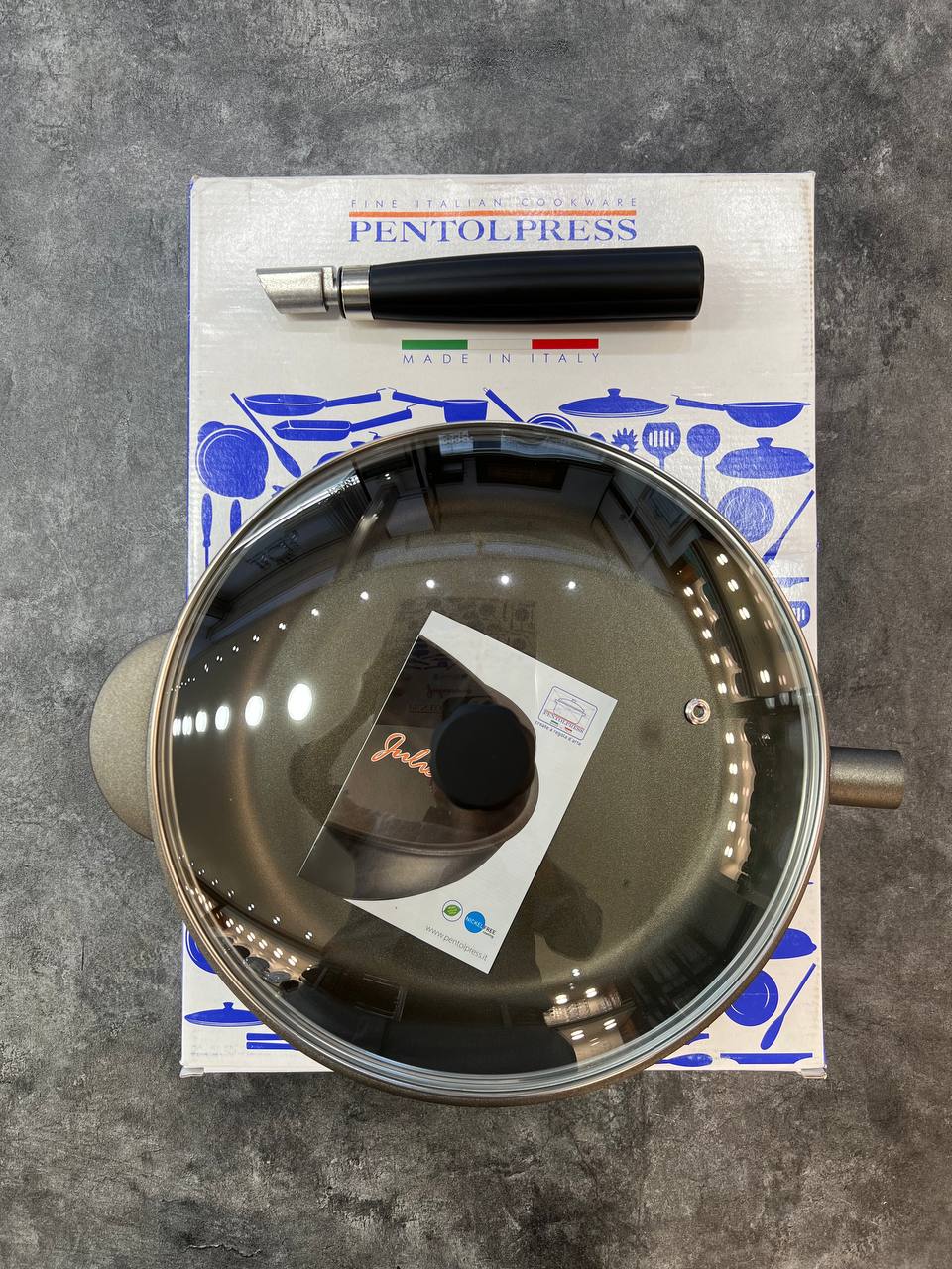 ماهی تابه دسته بلند طرح پنتول پرس (DEEP PAN)